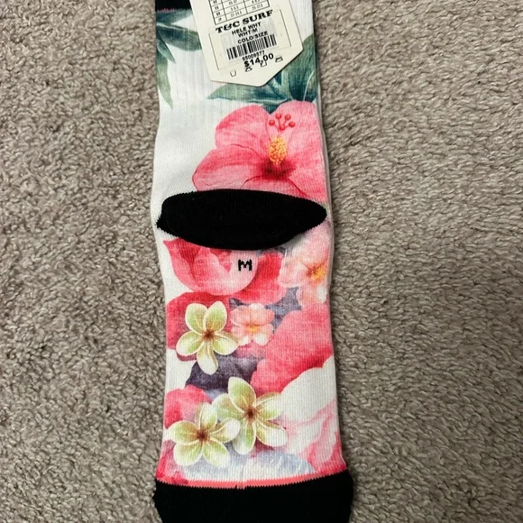 Stance Classic Floral Crew Socks - Picture 6 of 7